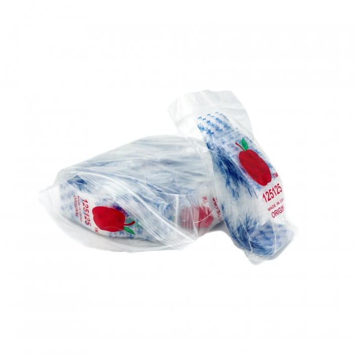 1000 Apple125125 Resealable Plastic Bags Blue Star 32x32mm