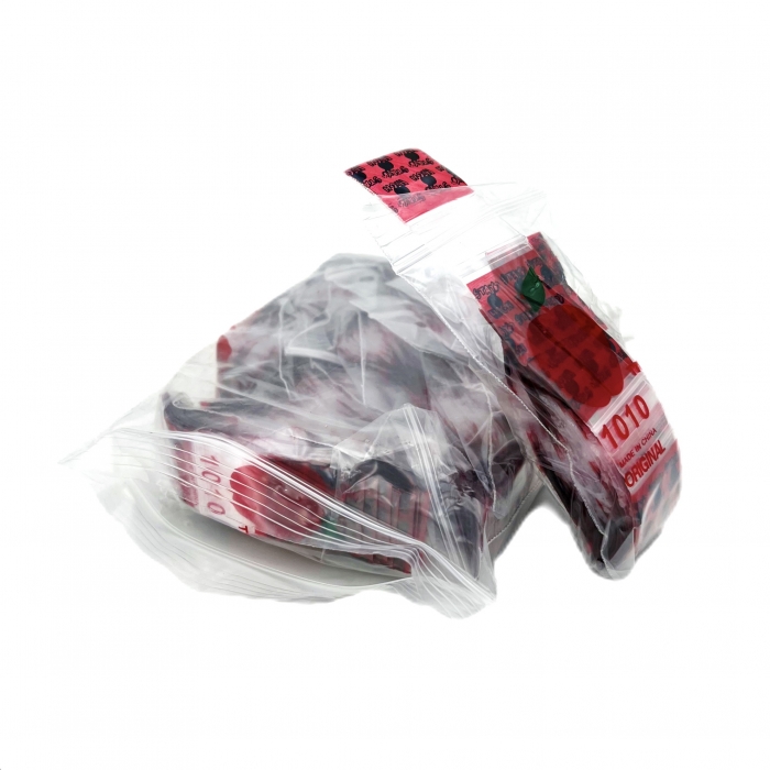 1000 Apple1010 Resealable Plastic Bags Stay High 25x25mm