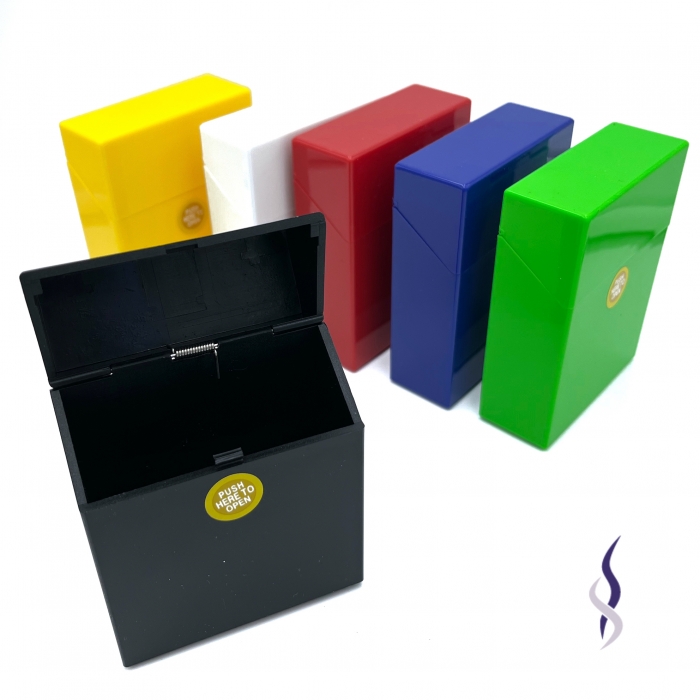 Hard Plastic Cigarette Pack Case 25s