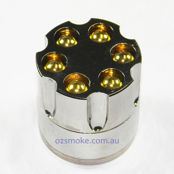 Extra Large Six Shooter Grinder With Storage