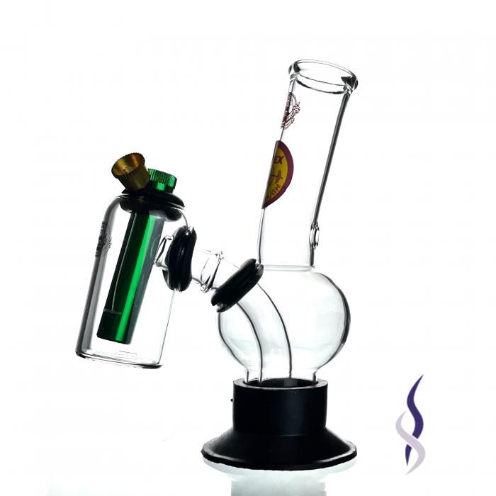 Agung Shorty Bonza Bubble Bong With Chamber 18cm