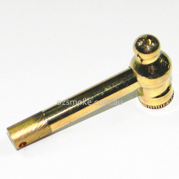 Agung 1623 Hammer Brass Metal Dry Pipe 6cm