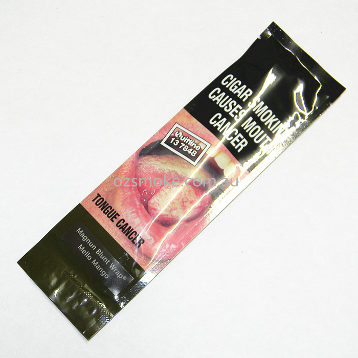 Magnum Blunt Cigar Wraps Pre Rolled Tube Mello Mango