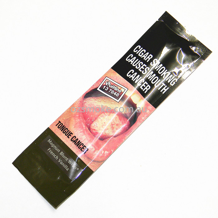 Magnum Blunt Cigar Wraps Pre Rolled Tube French Vanilla