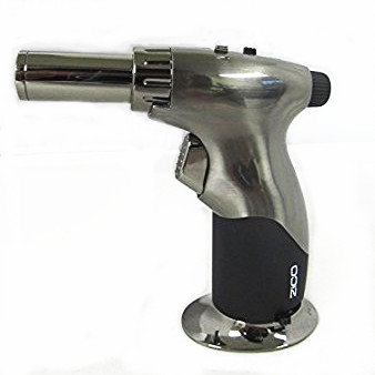 JOBON High Flammable Desktop Jet Lighter Silver
