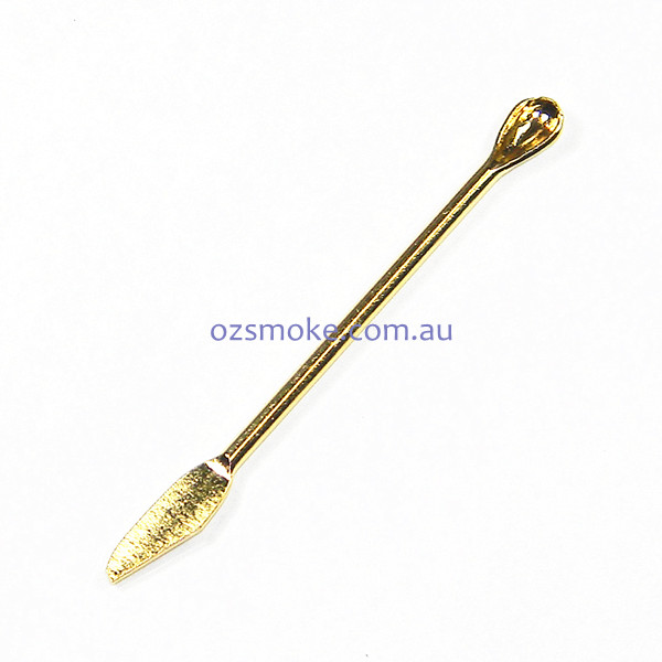 SNUFF SPOON GOLD