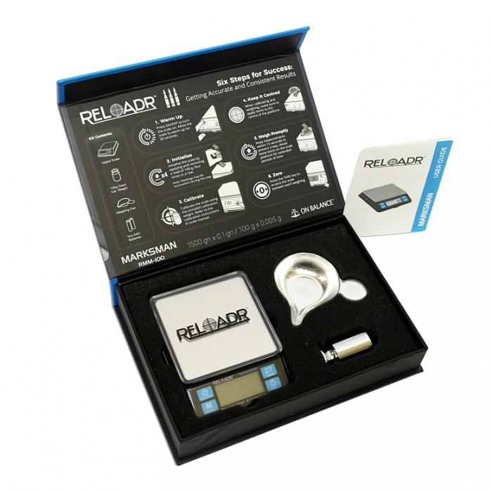On Balance Reloader Marksman RMM100 Scale 0.005g_100g