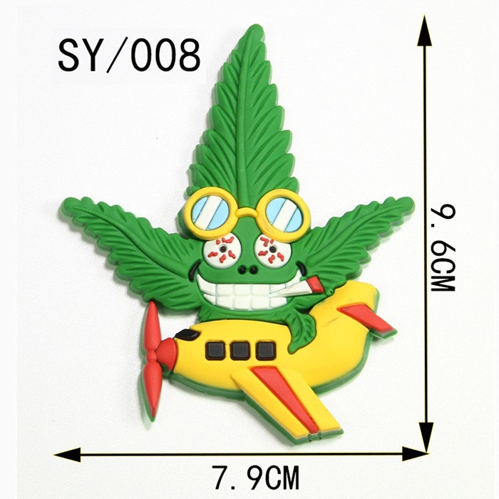 Cannabuds Silicone Fridge Magnets Novelty Weed Marijuana Pilot