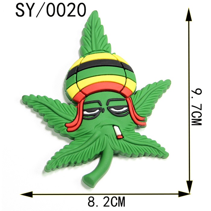 Cannabuds Silicone Fridge Magnets Novelty Weed Marijuana Dancer