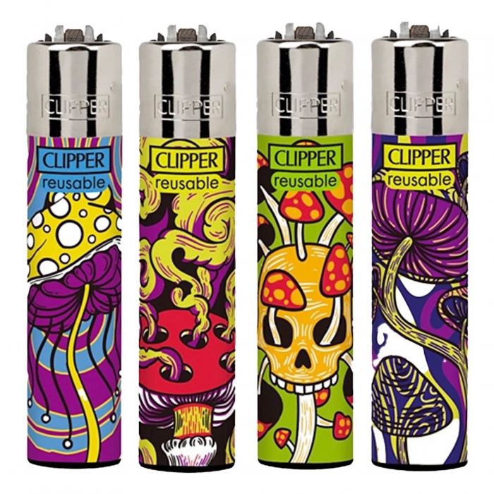 Clipper Refillable Gas Lighter Mush And Go