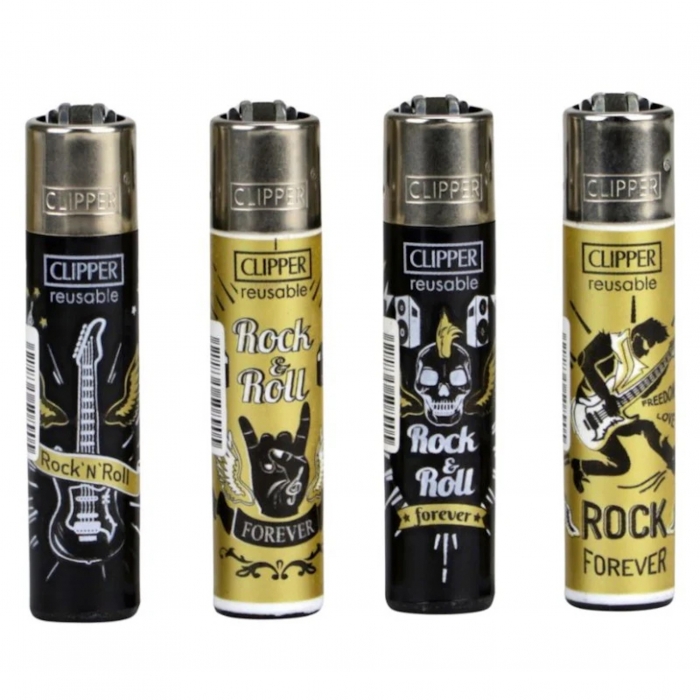 Clipper Refillable Gas Lighter Dark Heaven