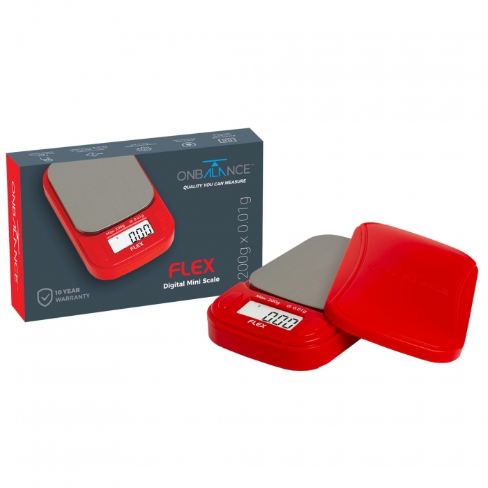 On Balance Flex Digital Mini Scale FL200 0.01g_200g RED