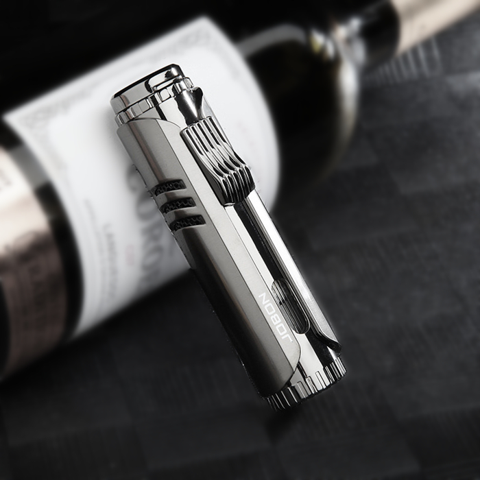 Jobon Gift Jet Lighter GLA29E Gun Grey