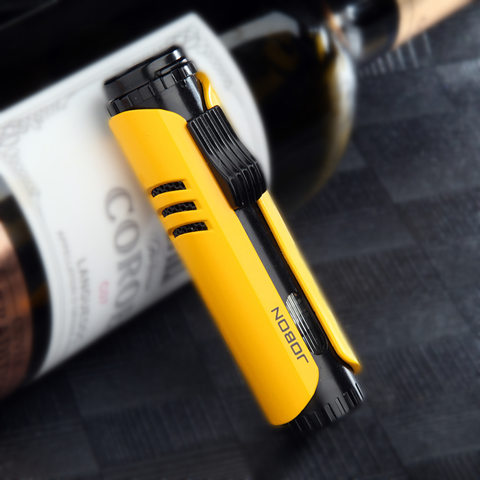 Jobon Gift Jet Lighter GLA29C Yellow