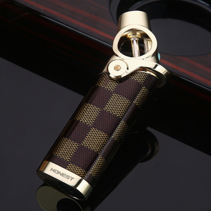 Honest Strong Jet Flame Butane Adjustable Gas Lighter