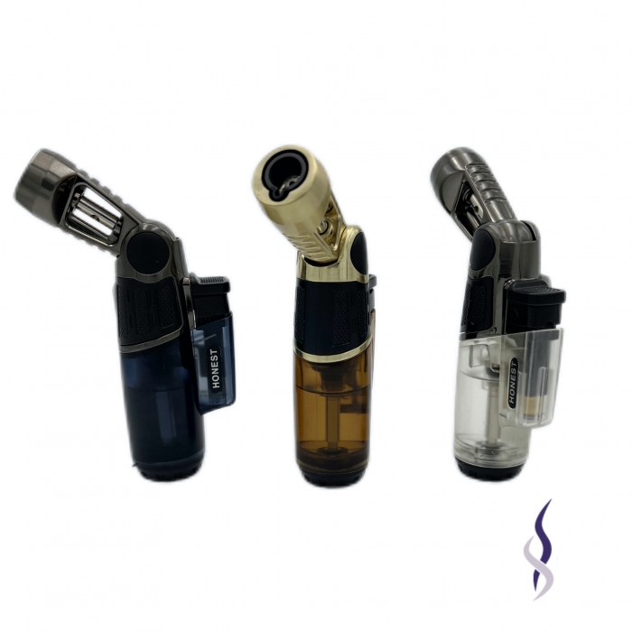 Honest Rotatable Head Portable Torch Jet Flame Lighter