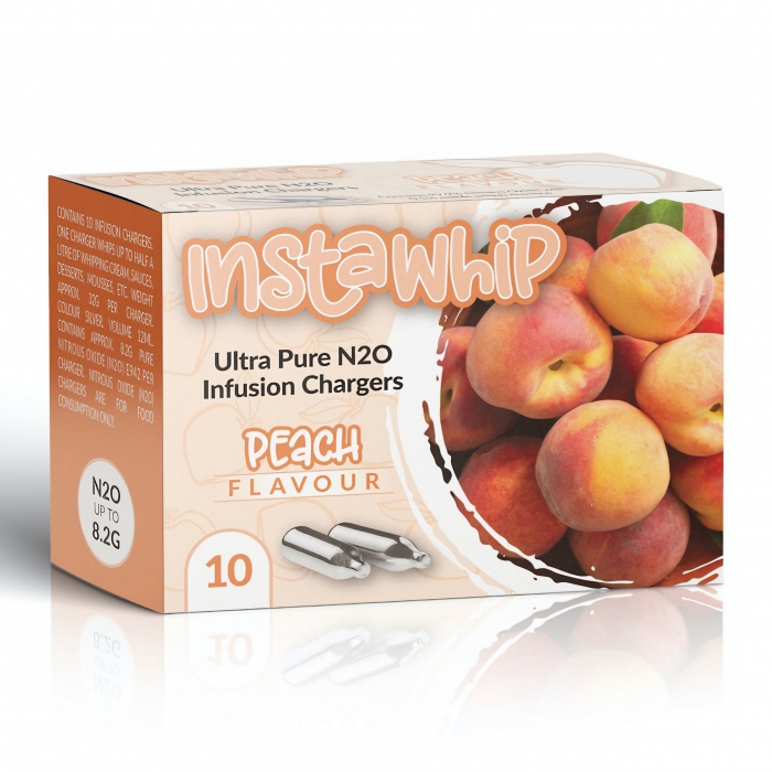 InstaWhip Peach Infusion Chargers N2O 10 Pack