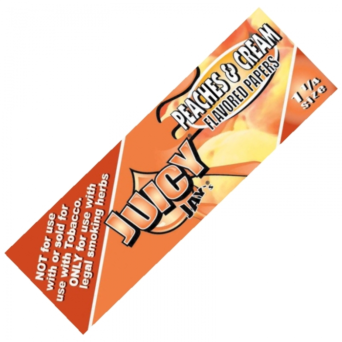 Juicy Jays 1.25 Flavour Rolling Peaches And Cream