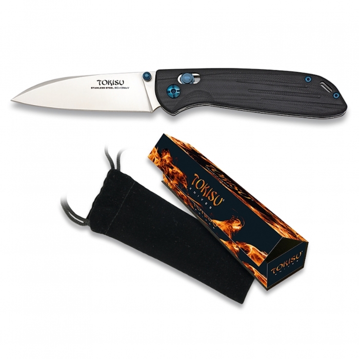 Albsinox Tokisu G10 Axis Lock Folding Knife 18656 12cm