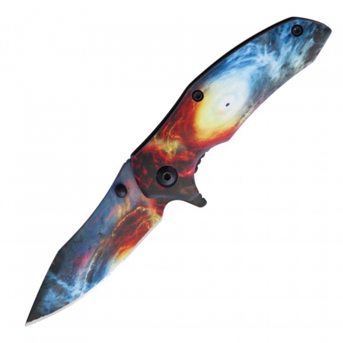 Rough Ryder Galaxy Series Black Hole Knife 9cm