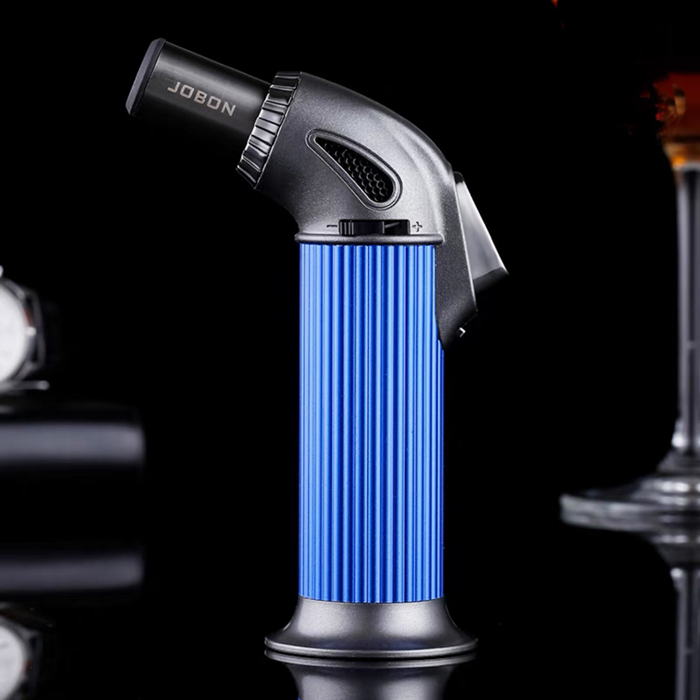 Jobon LIG136 Standing Jet Torch Lighter Blue