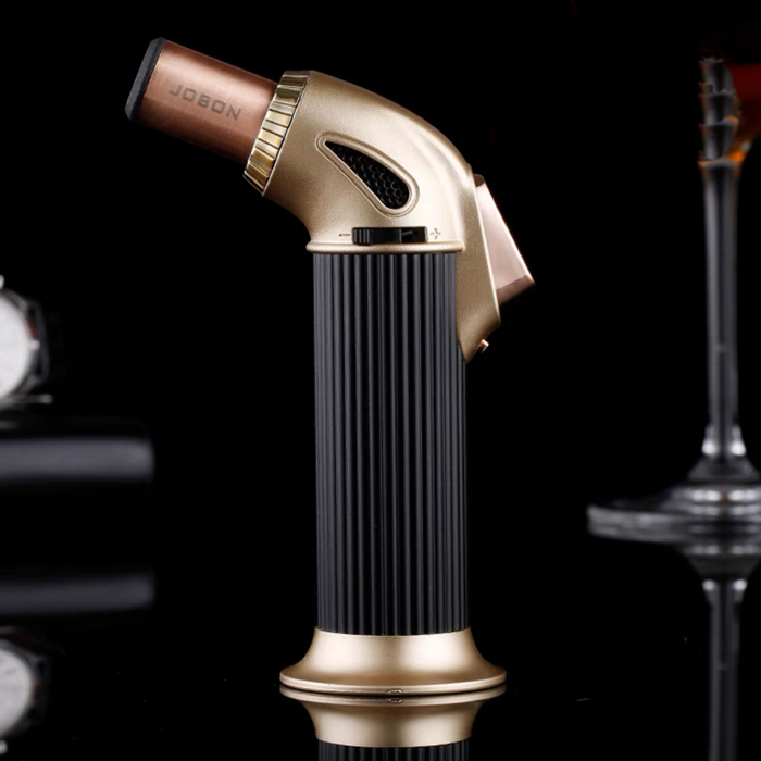Jobon LIG136 Standing Jet Torch Lighter Black