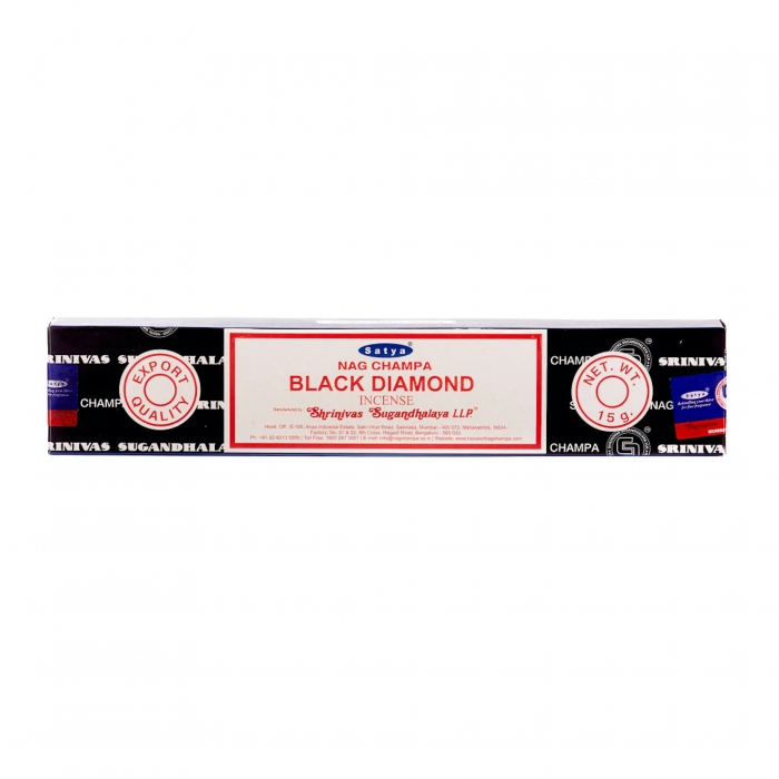 Satya Nag Champa Black Diamond Incense 15g
