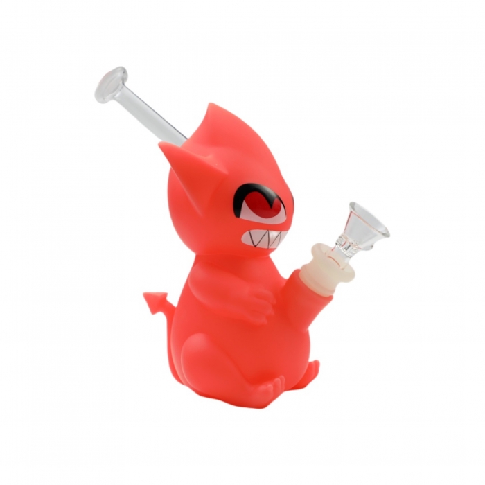 Small Devil Monster Silicone Bong 16cm