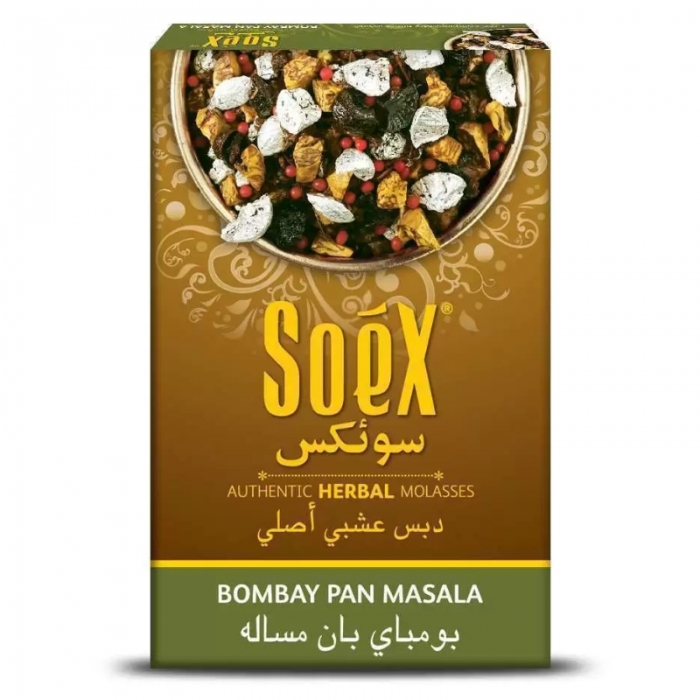 Soex Shisha Herbal Molasses Bombay Pan Masala 50g