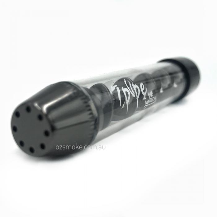 7Pipe Twist Glass Blunt Black