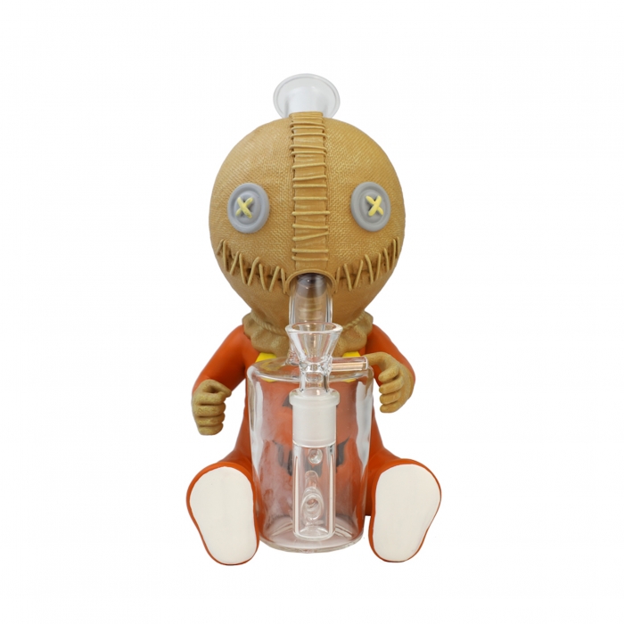Silicone Pumpkin Ghost Baby Water Pipe 25cm