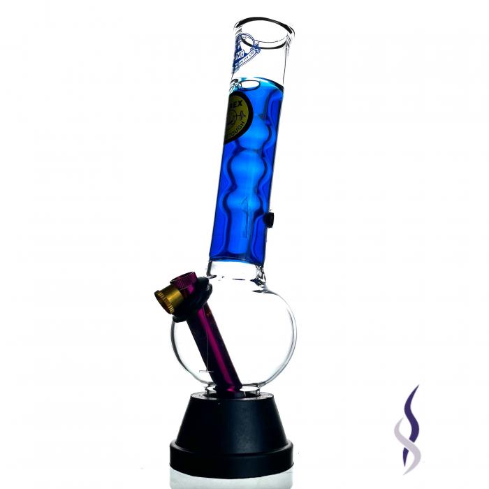 Agung Smartie Tall With Light Blue Coolant Glass Bong 28cm