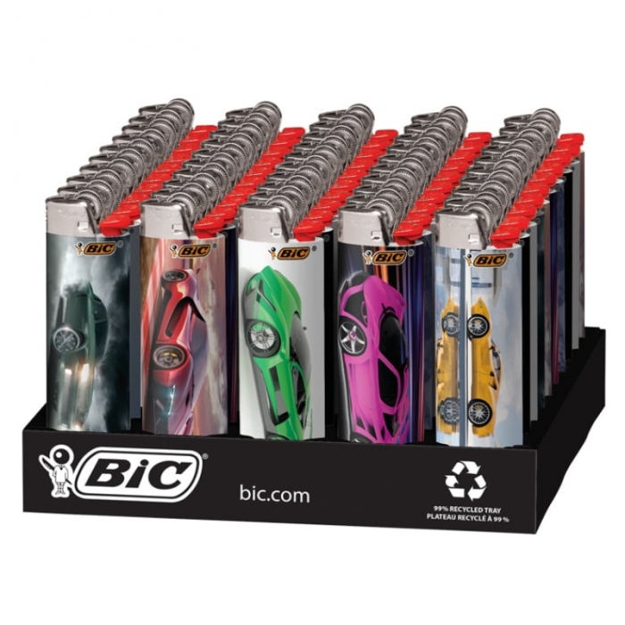 Bic Large Disposable Gas Lighter Super Car