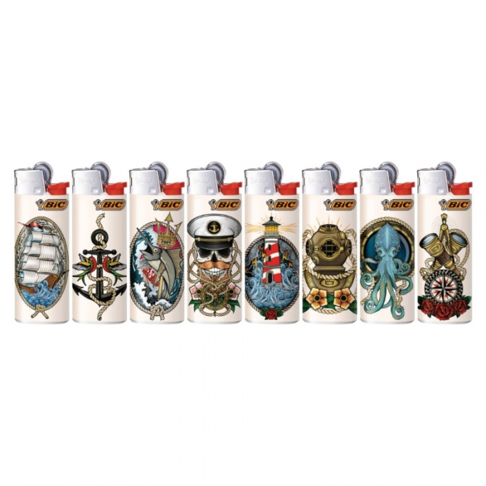 Bic Large Disposable Gas Lighter Sailor