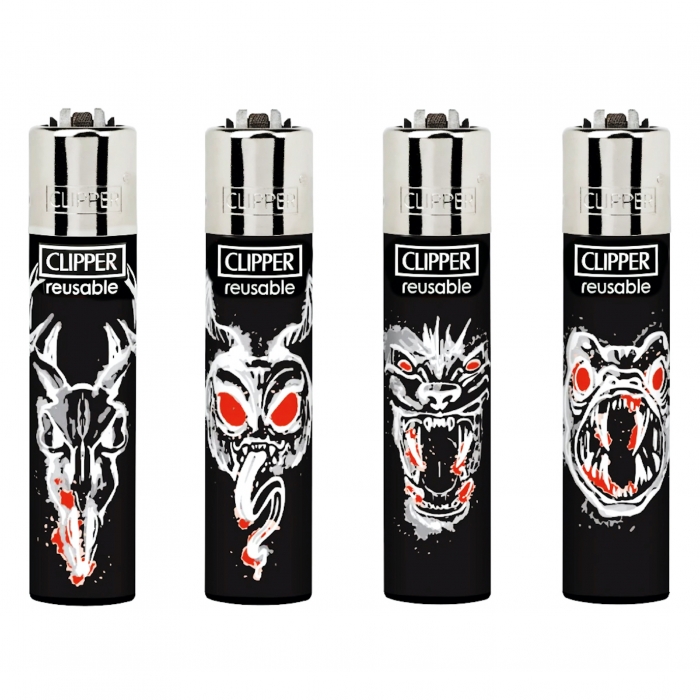 Clipper Refillable Gas Lighter Cryptids