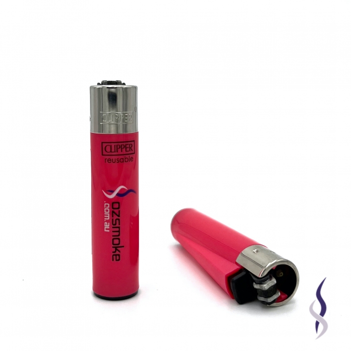 CLIPPER Refillable Gas Lighter Pink