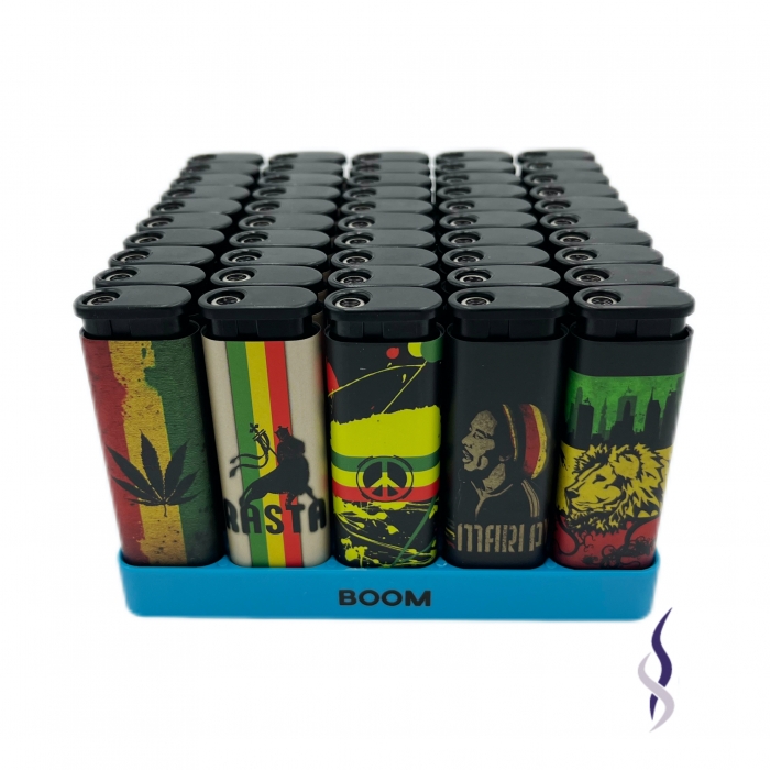 Boom Rasta WindProof Gas Jet lighter