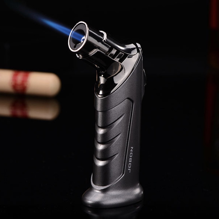 JOBON Lig138 Standing Gift Jet Lighter Grey