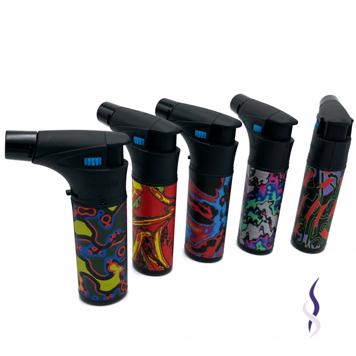 ZENGAZ ZT77 Jet Lighter Lig17L Abstract Patterns