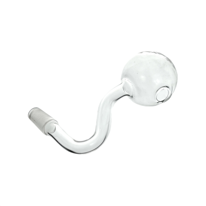 Mini Bubbler Big Bowl Glass Pipe C10mm B35mm L8cm
