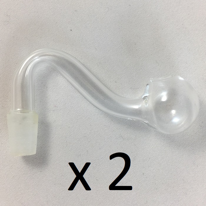 Mini Bubbler Glass Pipe Twin Pack