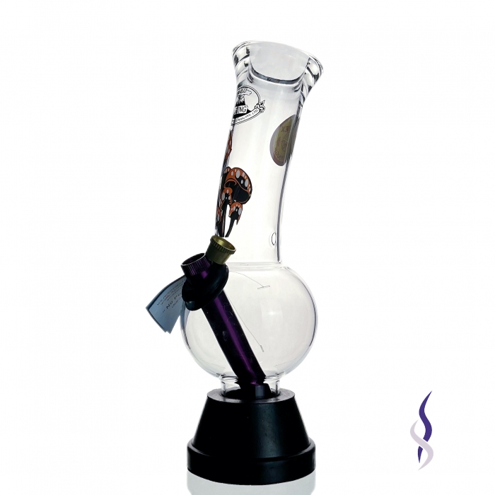Agung Old Faithfull Glass Bong 24cm Mushroom