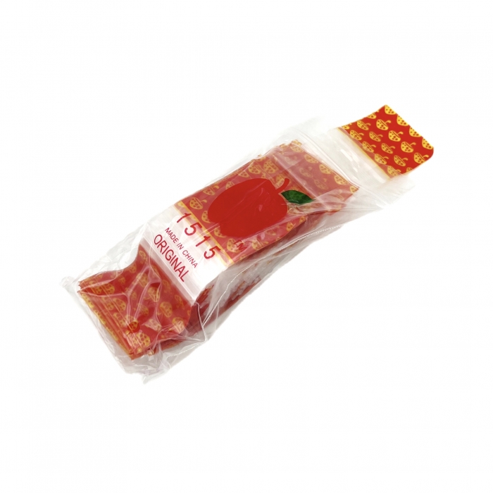 100 Apple1515 Resealable Plastic Bags Mushroom 38x38mm