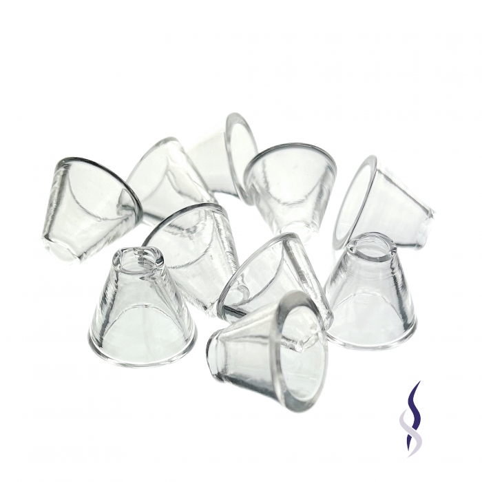 OZS Glass Cone 15 x 6mm H17mm Ten Pack