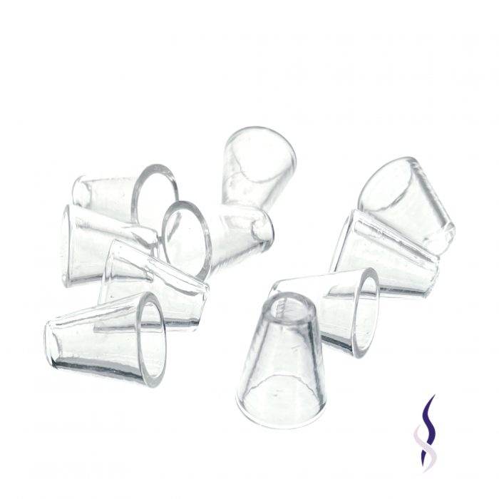 OZS Glass Cone 13 x 5mm H20mm Ten Pack
