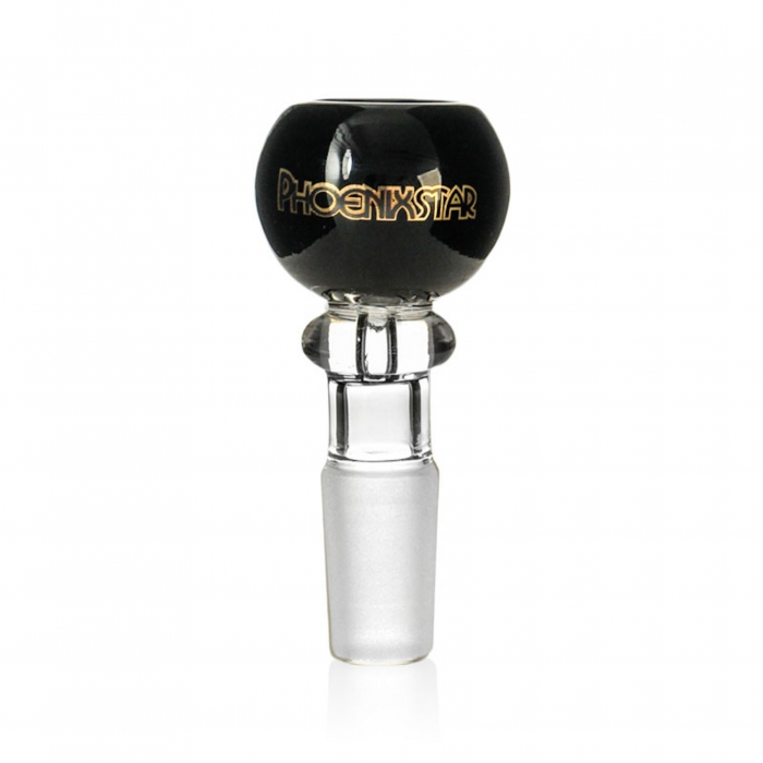 Phoenix Star Bowl Glass Cone 14mm Black