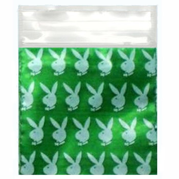 100 Apple1515 Resealable Plastic Bags Playboy 38x38mm