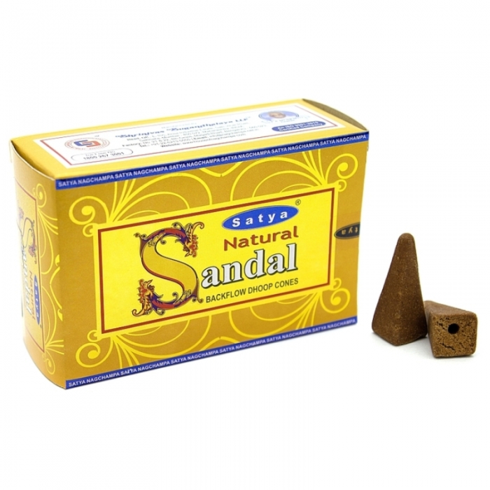 Satya Natural Andal Backflow DHOOP Incense 10 Cones