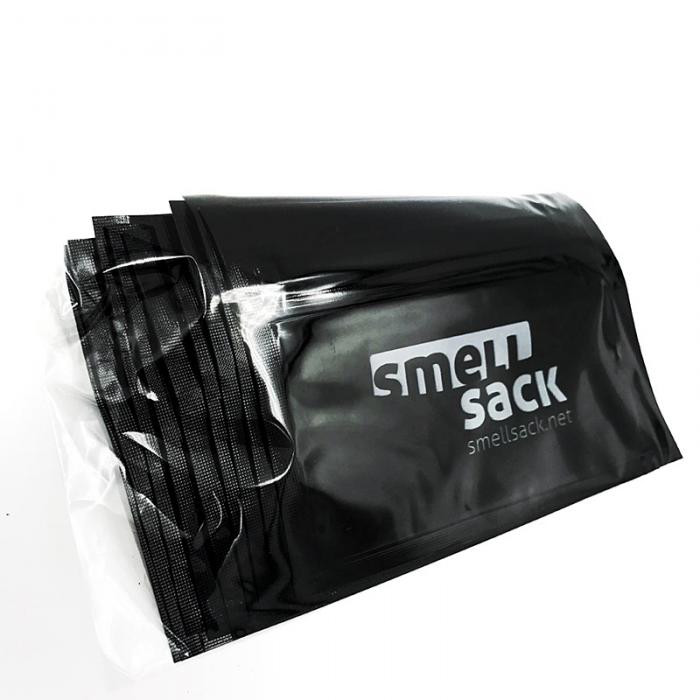 10ps smellsack Double Zipper Smell Proof Bags 10cm X 8cm