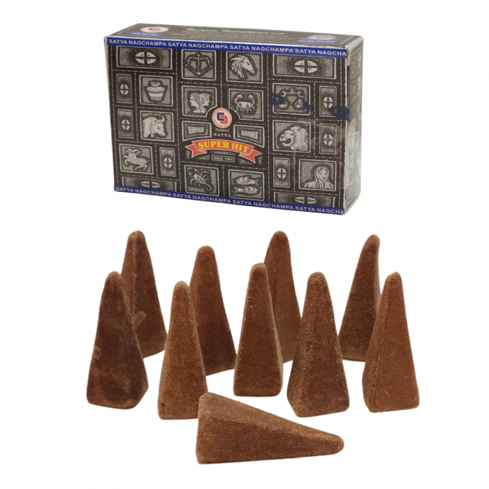 Satya Super Hit Backflow Dhoop Incense 10 Cones